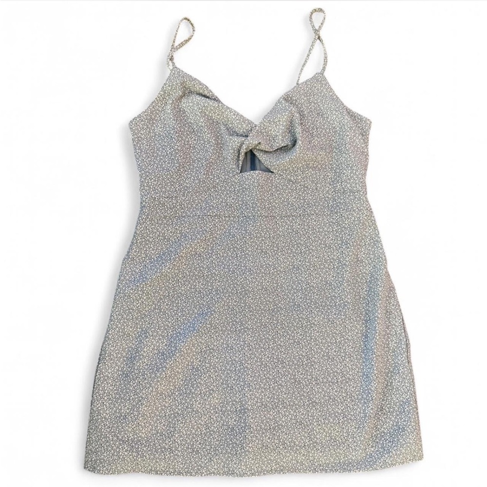 A&F Light Blue Floral Mini Dress